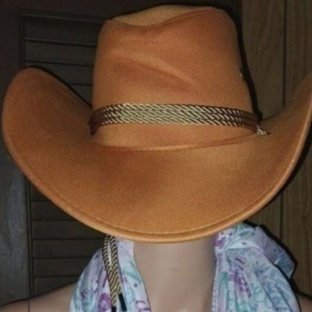 Tan Cowboy Hat - Picture 4 of 8